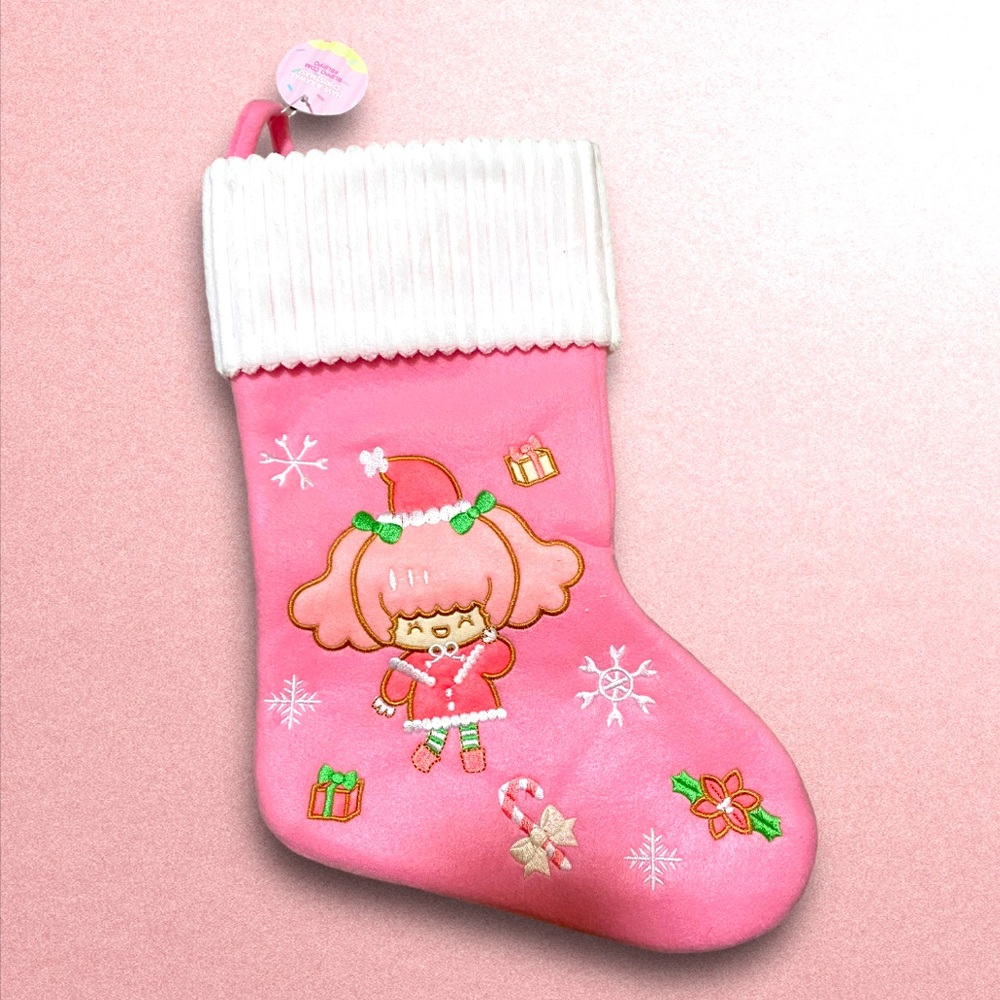 Blippo Kawaii Pink Christmas Stocking
